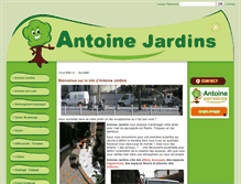 Tablet Screenshot of antoinejardins.com